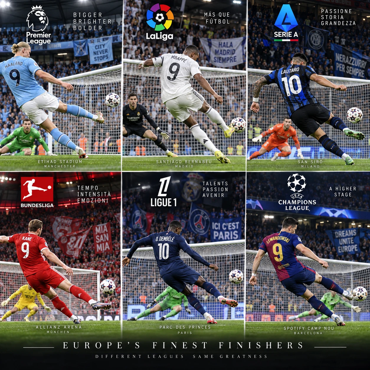 Head-to-Head: Comparing Top Goal Scorers in Europe’s Top Leagues
